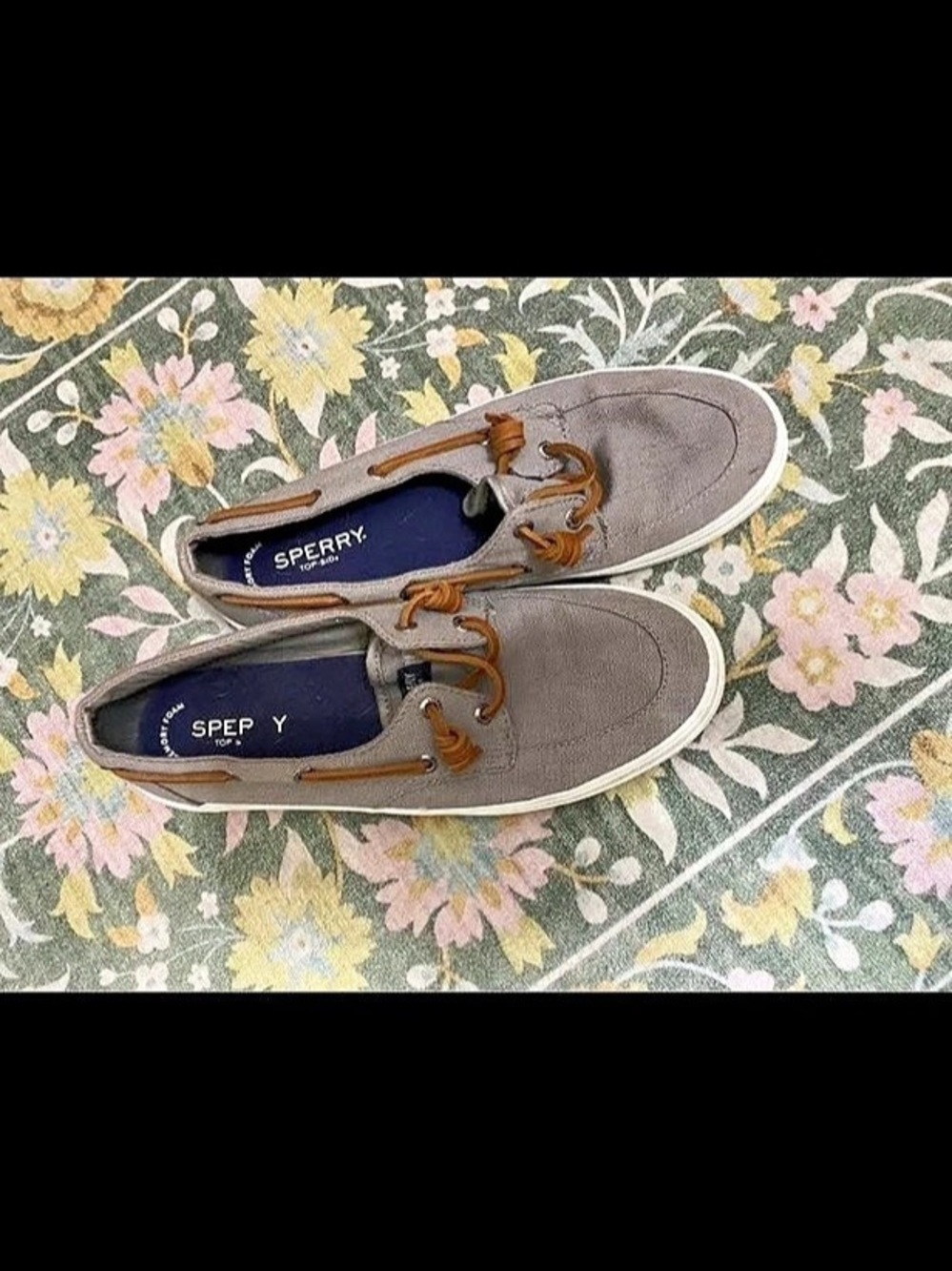 Sperry Lounge Away Sneaker Gray & Brown